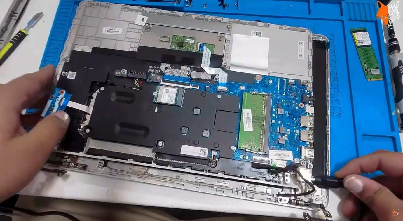 HP Laptop Display Austausch