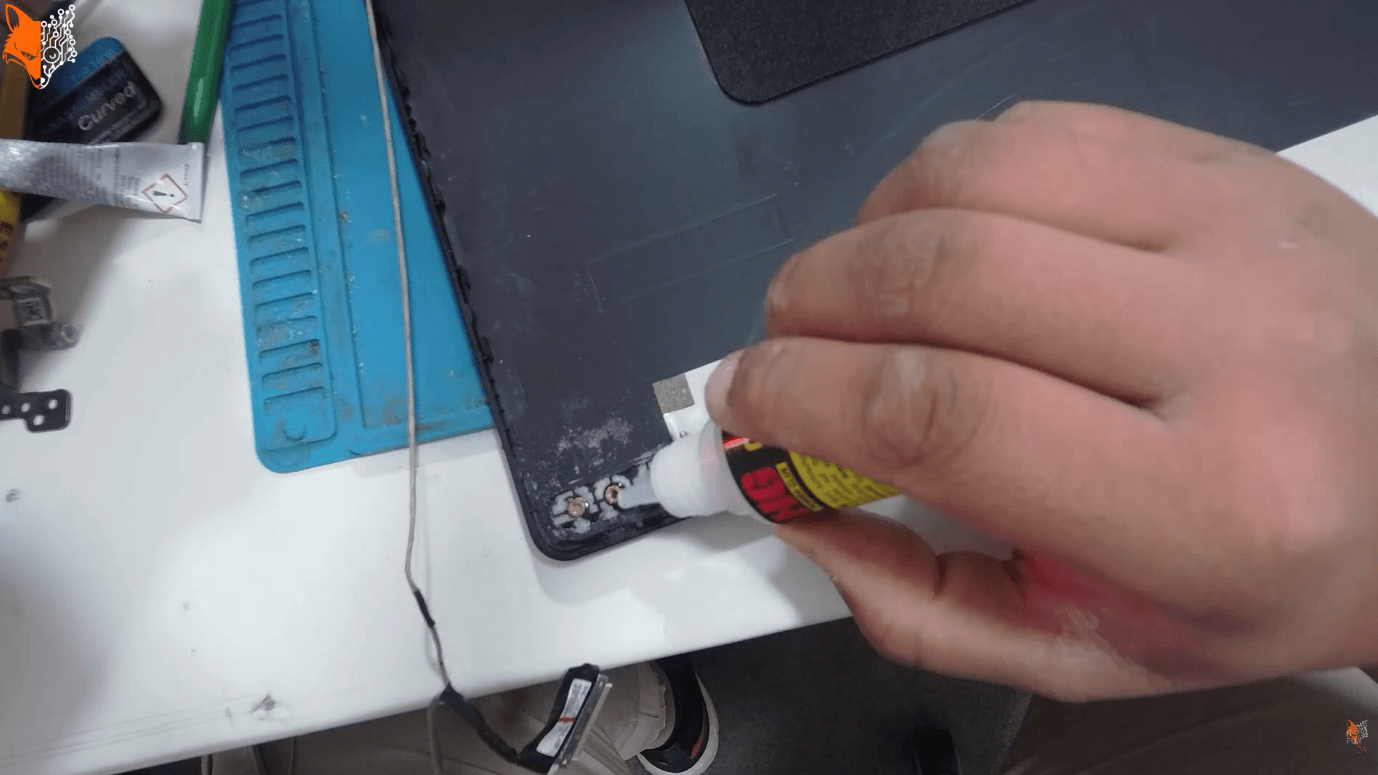 Acer Aspire Scharnier Reparatur