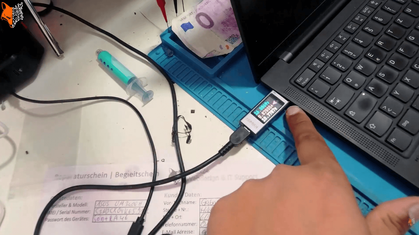 ThinkPad X1 Carbon Gen 9 DC Jack Austausch