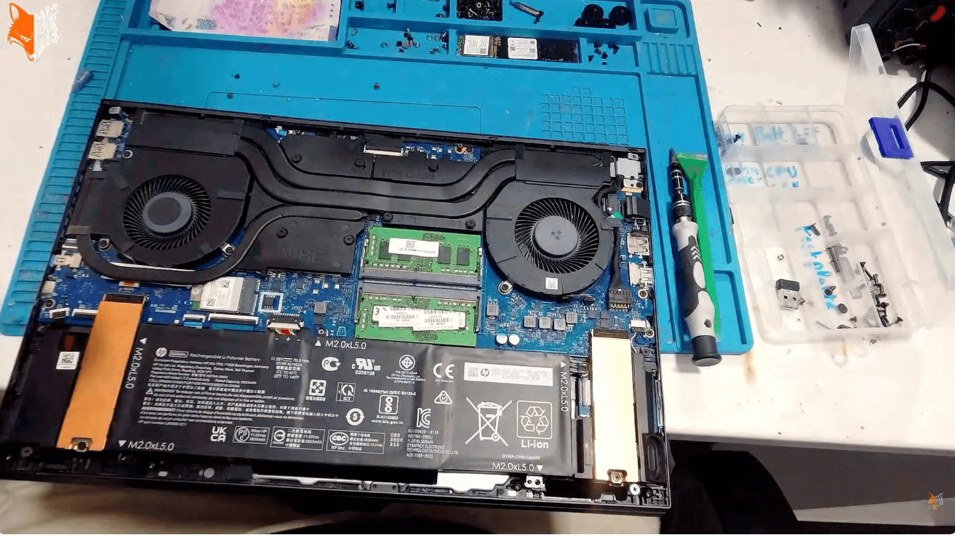 HP Display Austausch