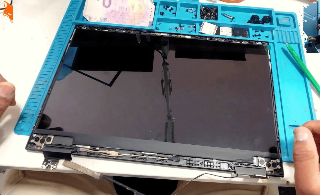 HP Display Austausch