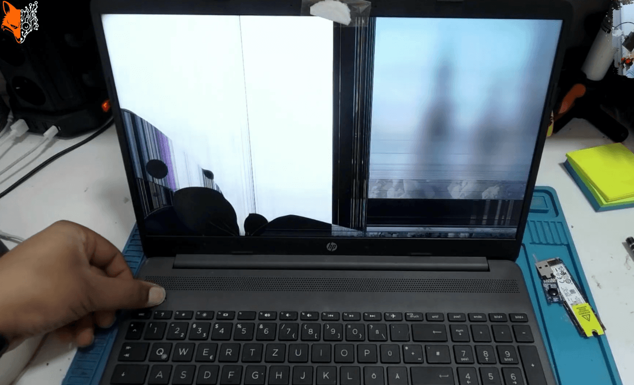 HP Laptop Display Austausch