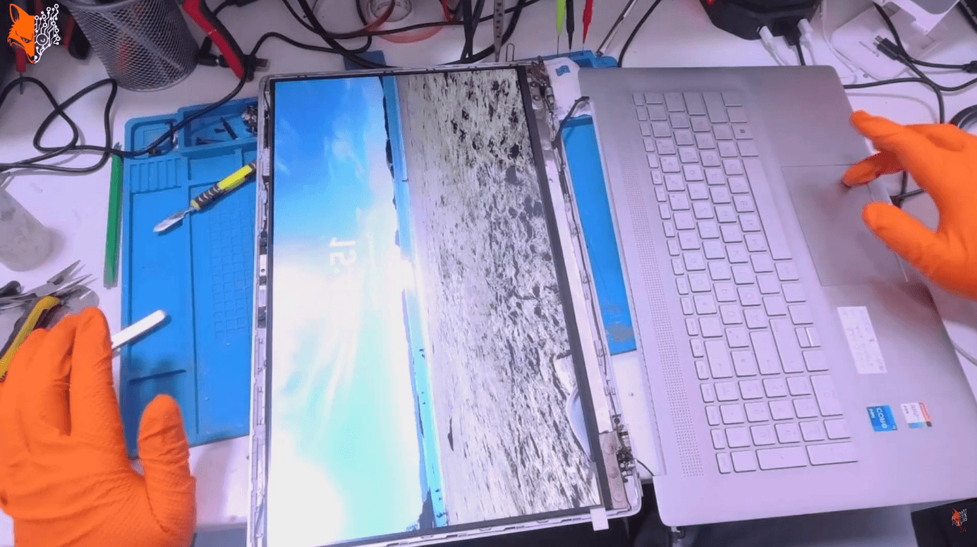 HP Display Reparatur