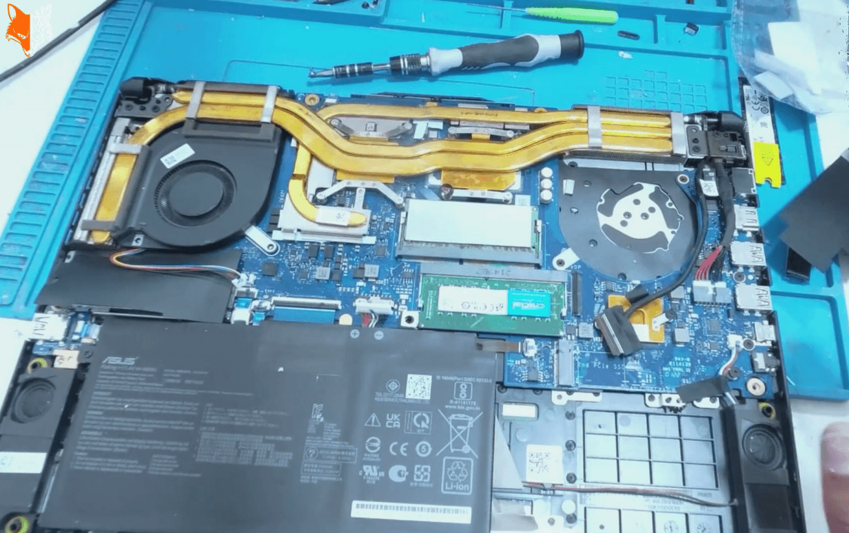 Asus TUF Gaming F15 Wärmeleitpaste wechseln