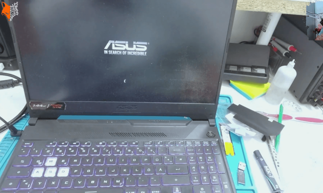 Asus TUF Gaming F15 Lüfter reinigen