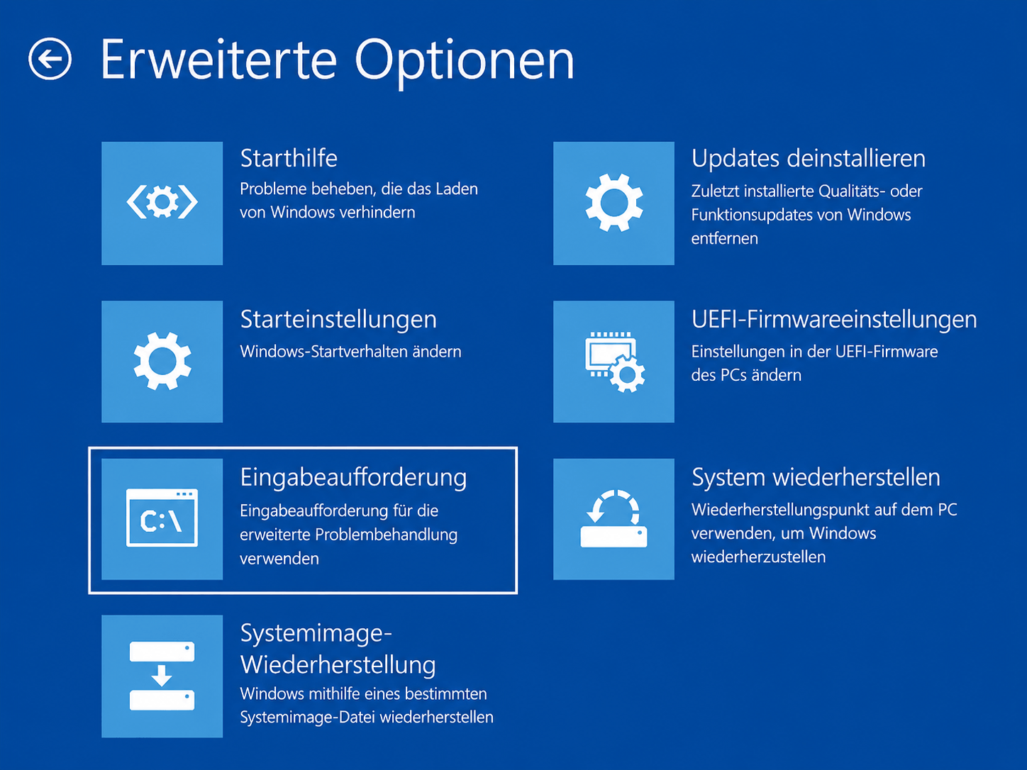 PC startet nicht Secure Boot