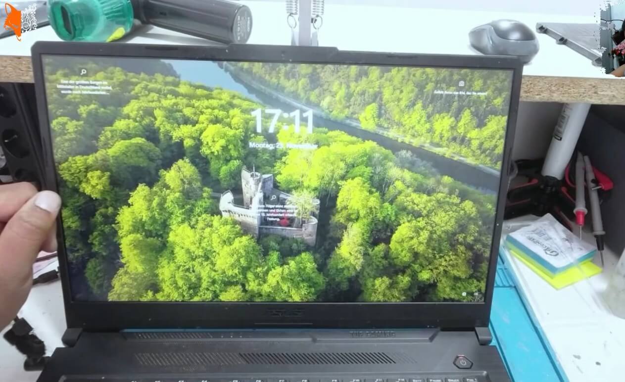 Asus TUF screen defective