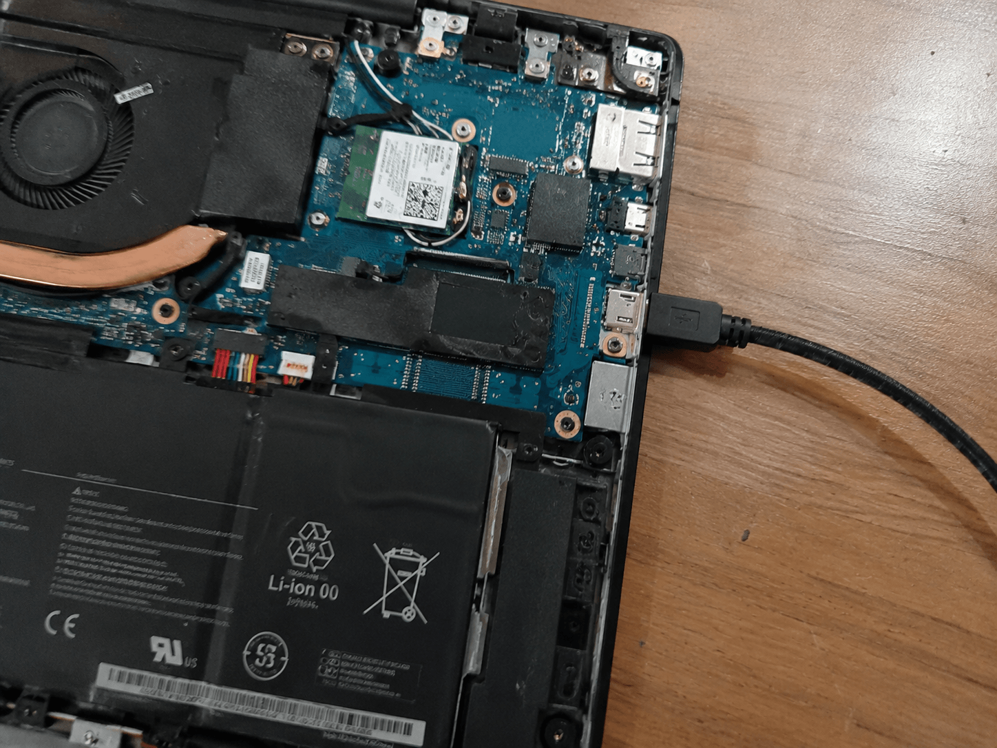Laptop Ladebuchse Reparatur