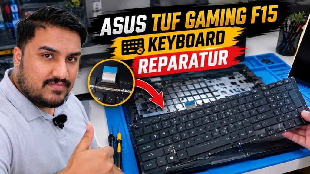 ASUS TUF Gaming F15 Tastatur wechseln