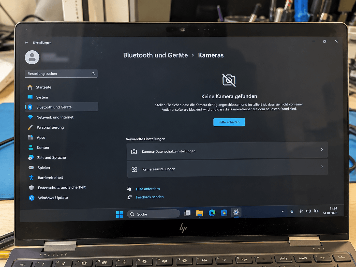 Laptop Kamera Reparatur
