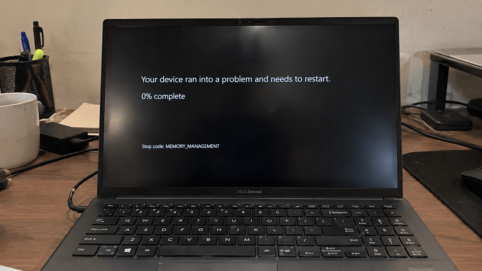 Laptop RAM defekt