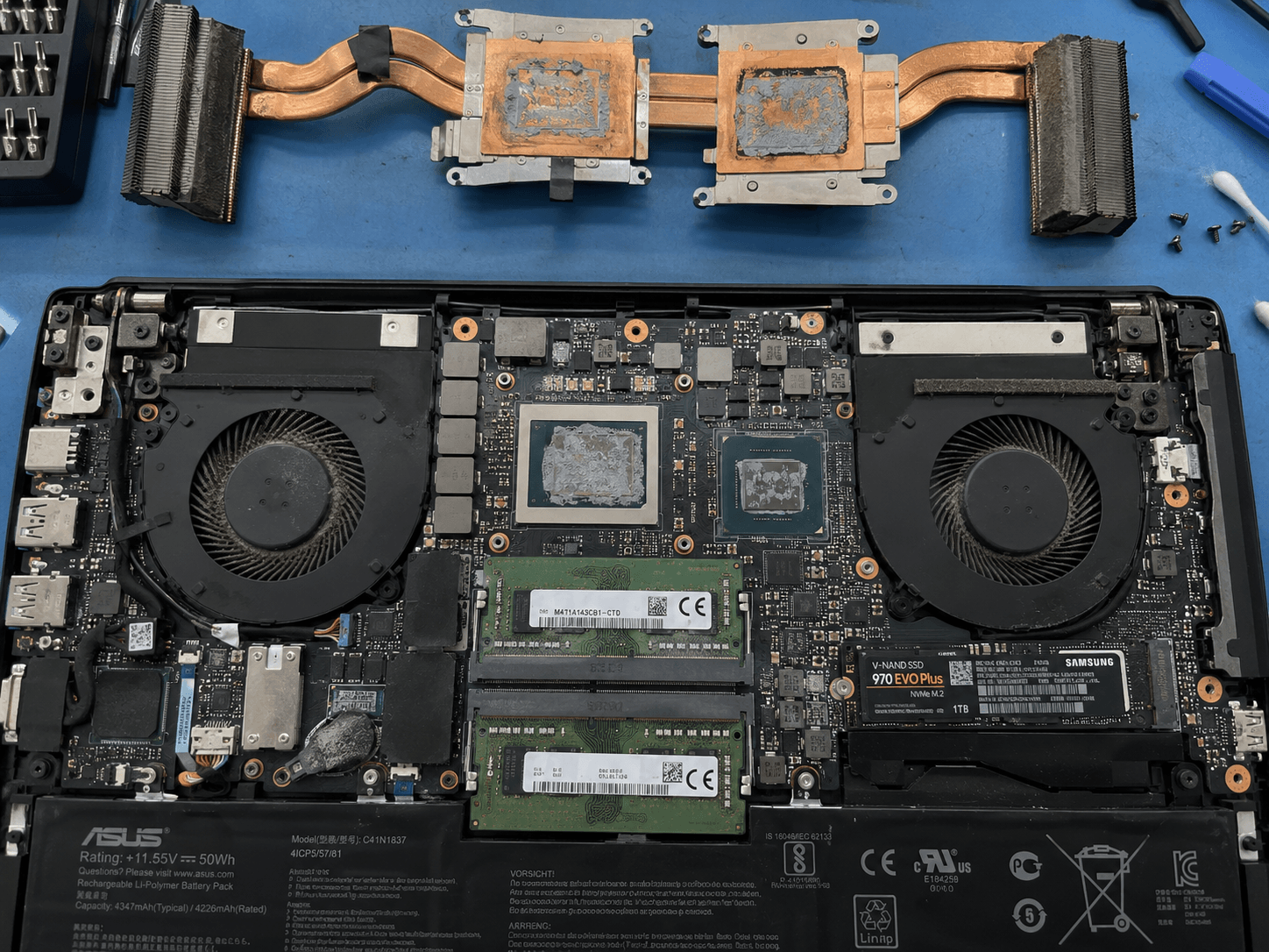 Laptop Lüfter defekt