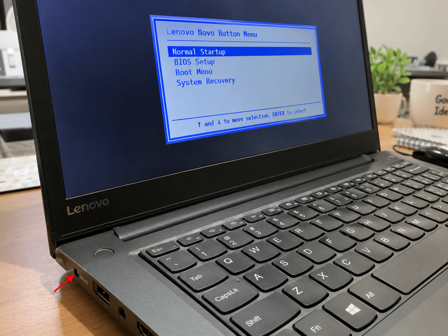Lenovo Schwarzer Bildschirm