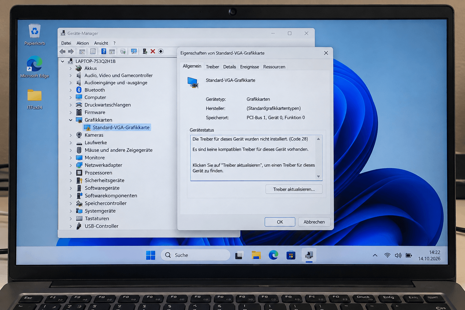 Laptop Audio Reparatur